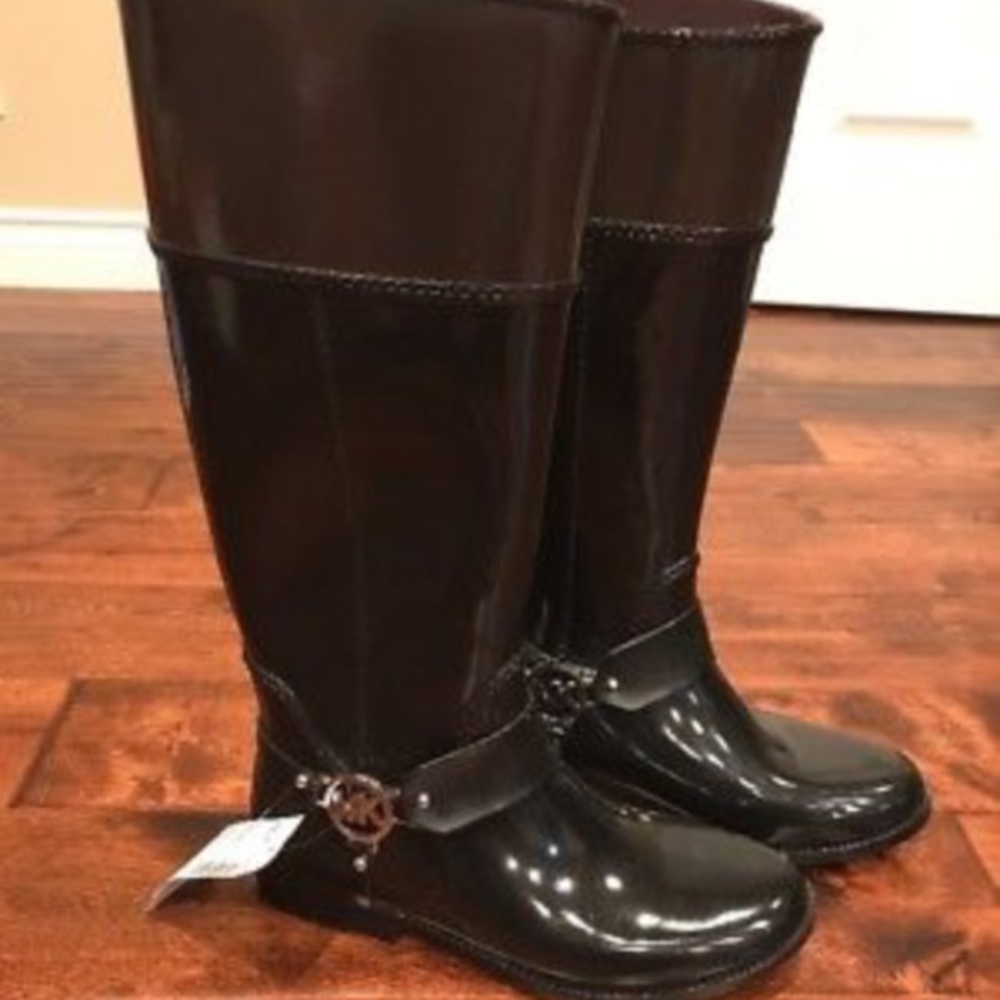 Authentic Michael Kors rain boots - Picture 1 of 1